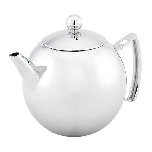 Mondo Teapot - 600ml / 4 Cup - Stainless Steel