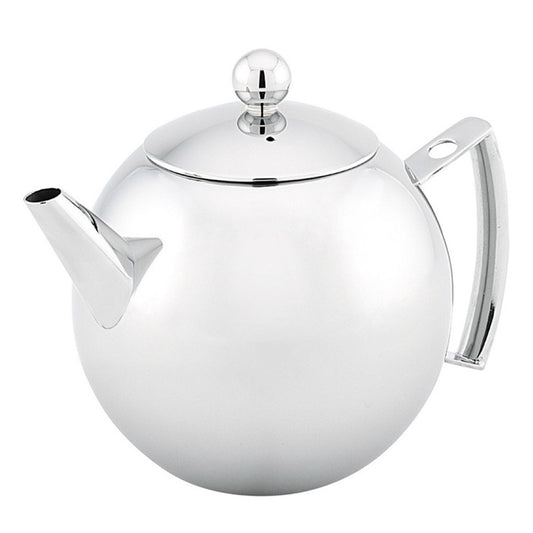 Mondo Teapot - 900ml / 6 Cup - Stainless Steel