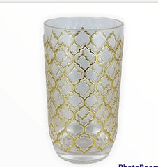 15D - Gold Lattice Style Tumbler