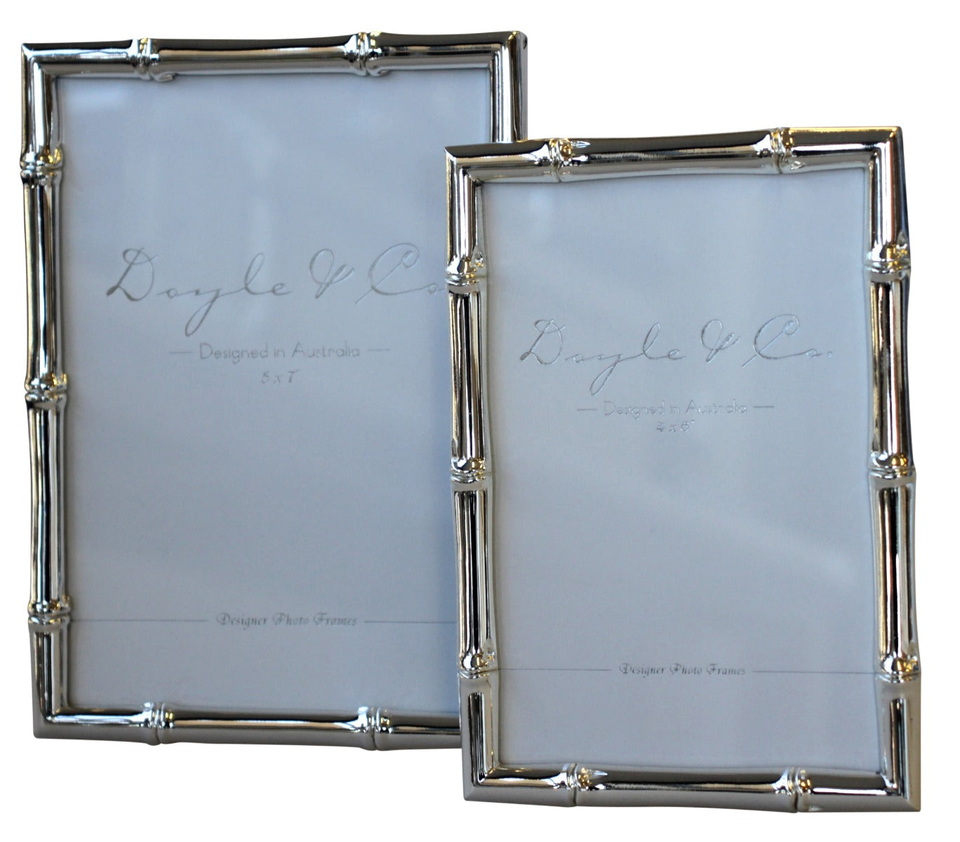 160T - S/Pltd Bamboo Frame 5 X 7"