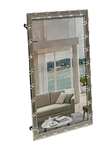 161S Paloma Criss Cross Nickle Frame 5X7