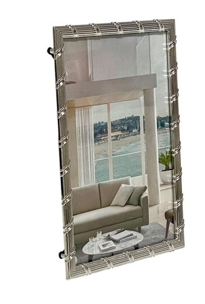 161S Paloma Criss Cross Nickle Frame 5X7