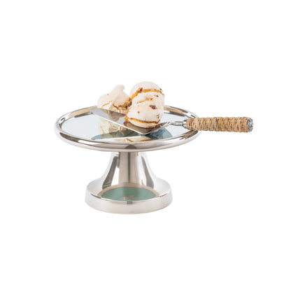 35Q - Cake Lifter Rattan Handle