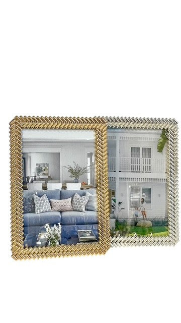 169E Matisse Directional Silver Frame 4X6