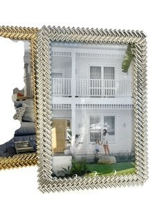 169E Matisse Directional Silver Frame 4X6