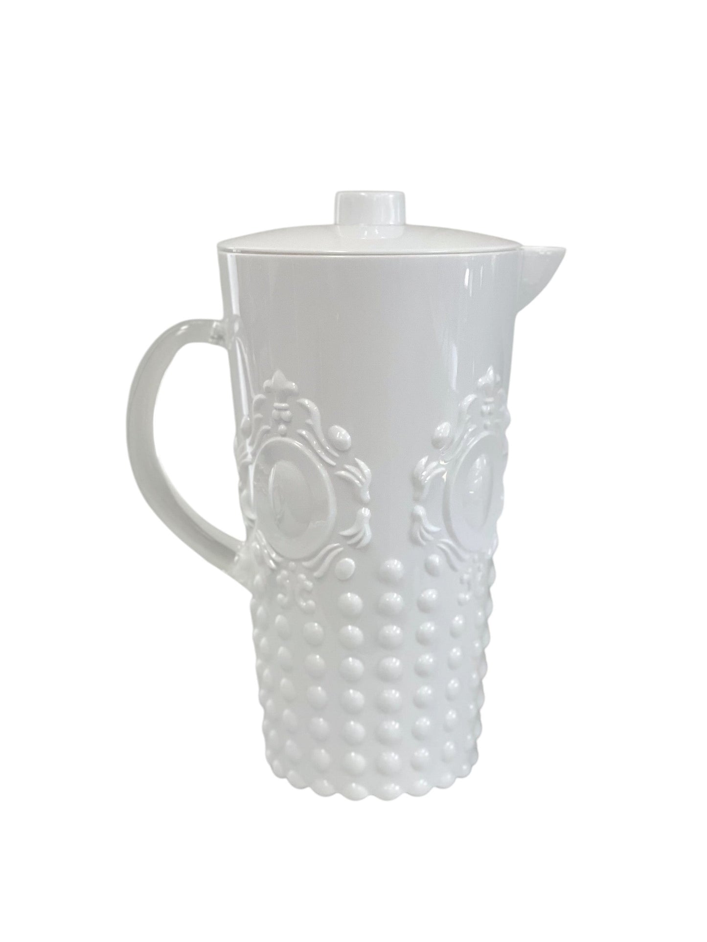 16Wh - White Opaque Gemstone Water Jug