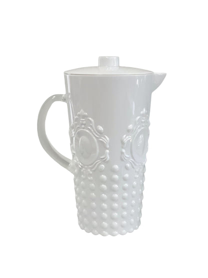 16Wh - White Opaque Gemstone Water Jug