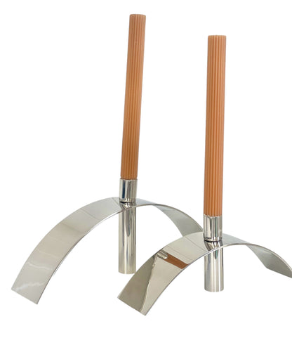 170Q George Arch Taper Candle Holder Small 10Cm