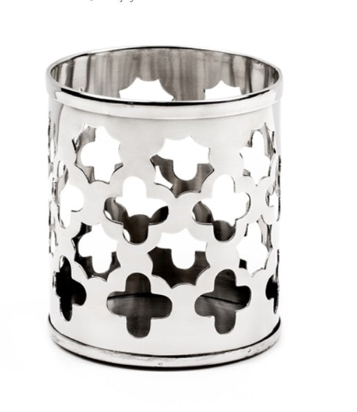 17M - Cut Stars Tealite/Bottle Holder