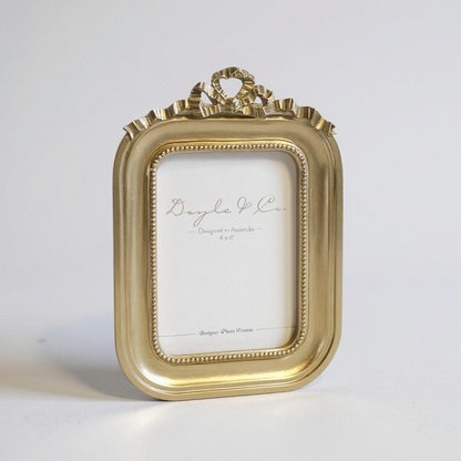 180J Bella Gold Foil Ribbon Frame 4X6"
