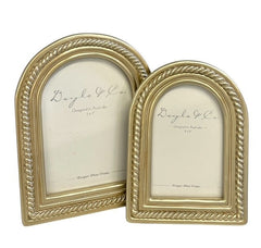 188E Arch Rope Detail Gold Frame 4X6