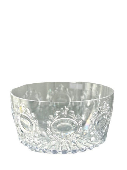 18Cl - Acrylic Salad Bowl Gemstone Clear 25X12