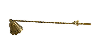 191C GOLD CANDLE SNUFFER W/BEE