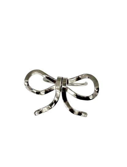 192G Oval Bow Napkin Ring Set Of 4
