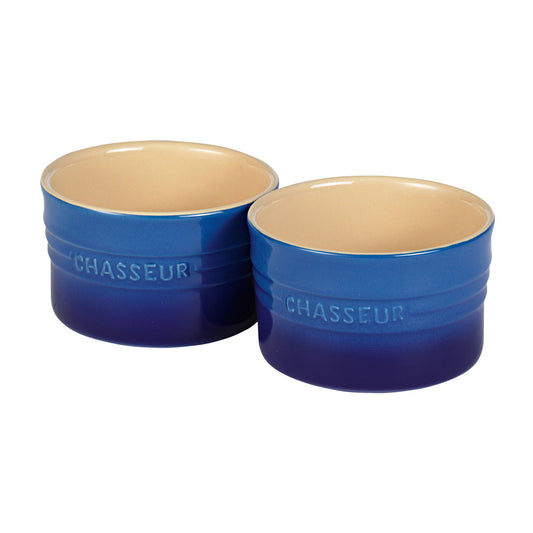 Chasseur - RAMEKIN 直径9.5cm x 5.6cm/250ml - 2個セット - ブルー