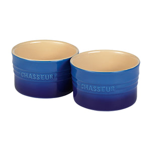 Chasseur - RAMEKIN 9.5CM DIAM. X 5.6CM/250ML - 2 PIECE SET - BLUE