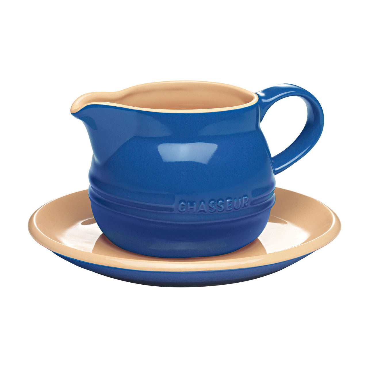 Chasseur - GRAVY BOAT 450ml WITH SAUCER - BLUE