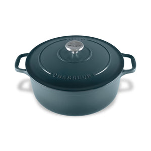 Chasseur ROUND FRENCH OVEN LIQUORICE BLUE - 28cm/6.1L