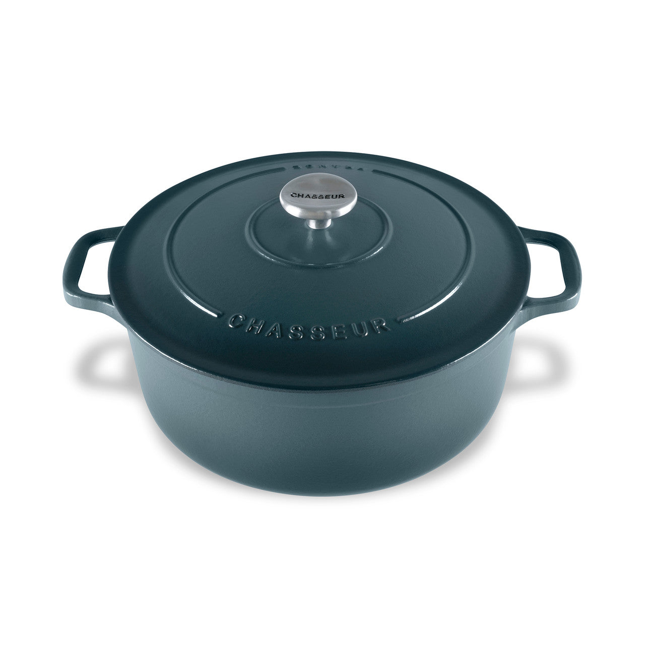 Chasseur ROUND FRENCH OVEN - LIQUORICE BLUE - 26cm/5L