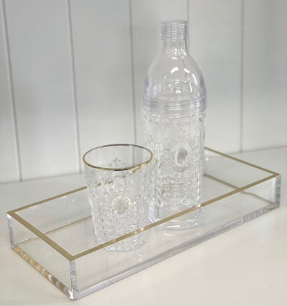 19B - Gem Style Water Bottle : Cocktails/H2O