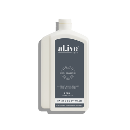1 Ltr Wash Refill - Coconut & Wild Orange