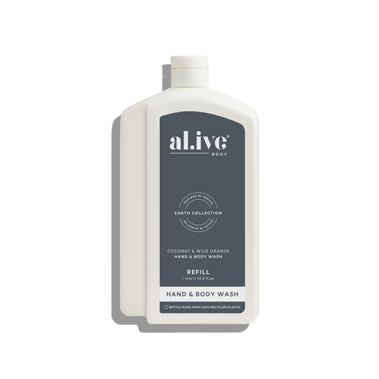 Coconut & Wild Orange Hand & Body Wash Refill Pouch 1L