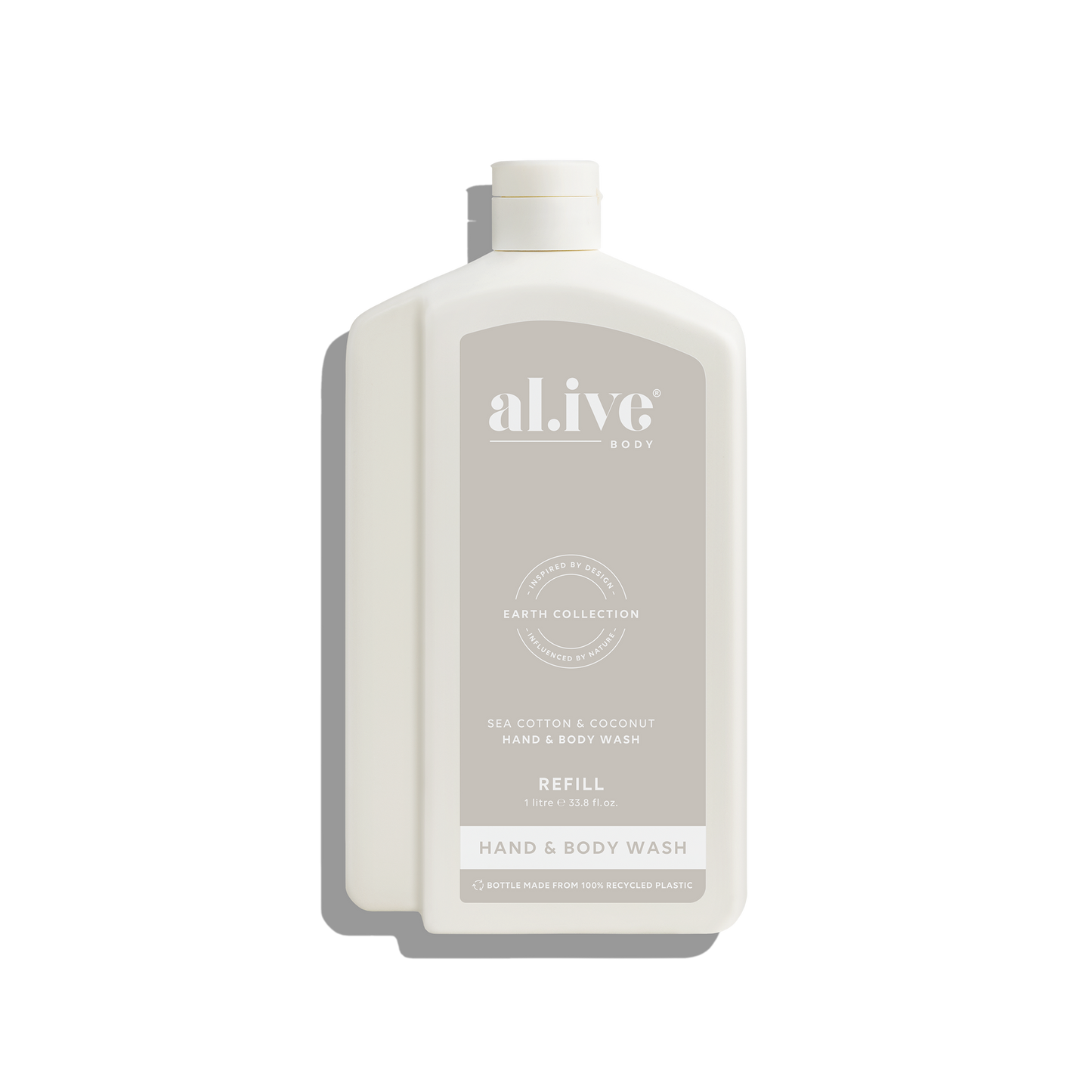 Sea Cotton & Coconut Hand & Body Wash Refill Pouch 1L