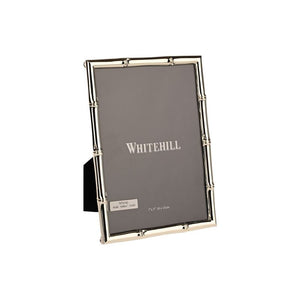 Whitehill - Bamboo Photo Frame - Silver - 18x13cm