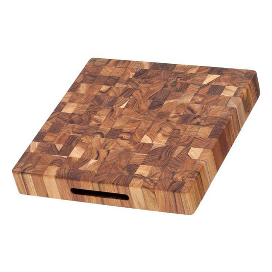 Butcher Block Thick Square Cutting Board 317