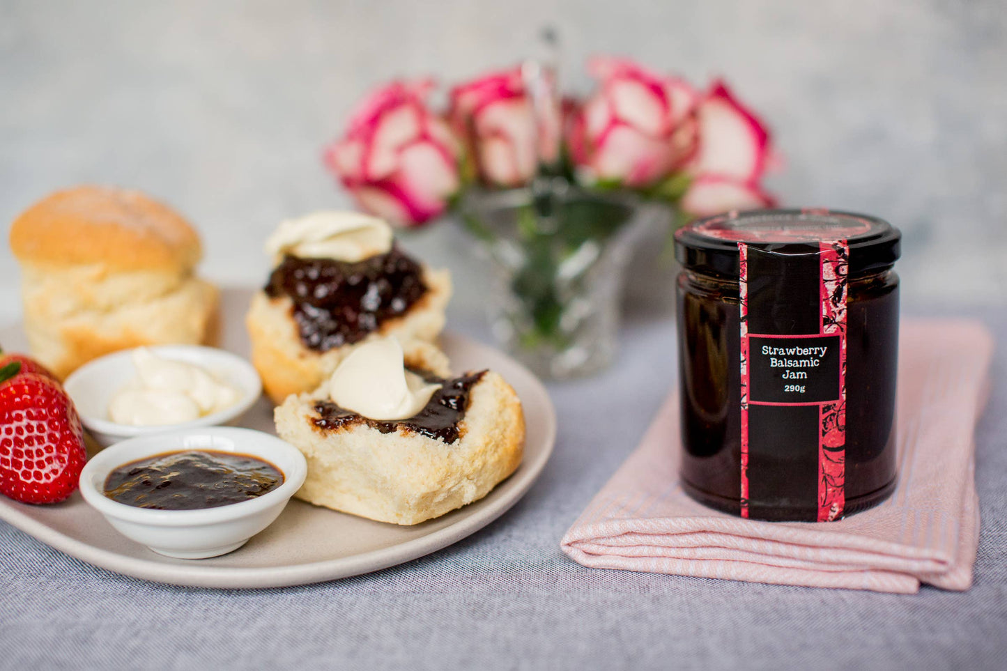 Strawberry Balsamic Jam