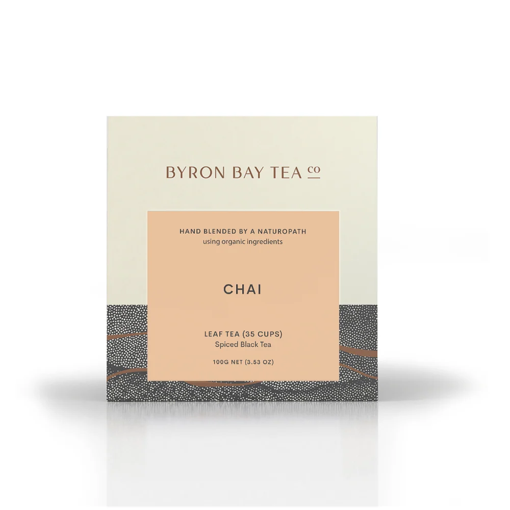 Byron Bay Tea Company- Chai Tea - 100g Loose Leaf Box