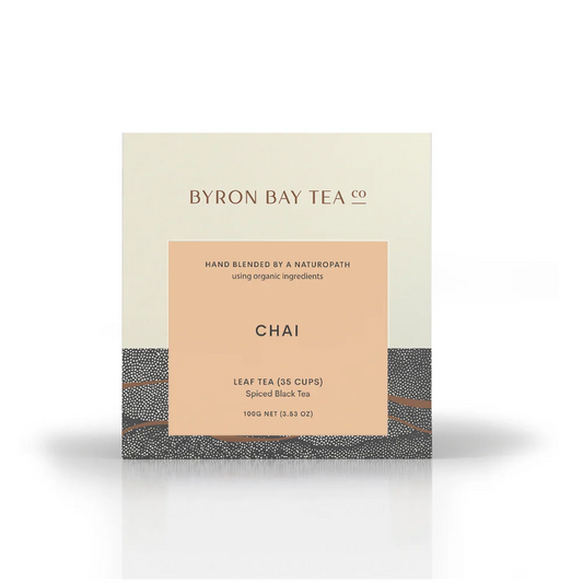 Byron Bay Tea Company- Chai Tea - 100g Loose Leaf Box