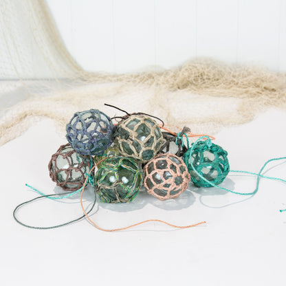 Set 5 X 2.5"Glass Floats #201Cn