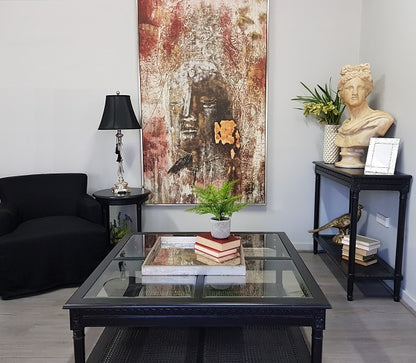 東洋の仏陀の壁画