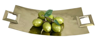 201A Gold Tray Paloma Square Handle 59X26