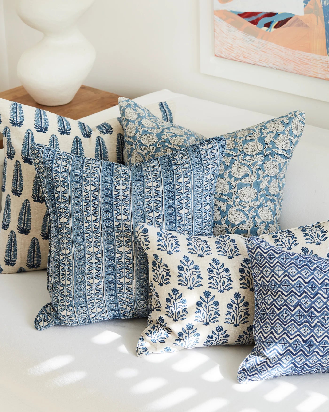 Amer Azure - Cushion