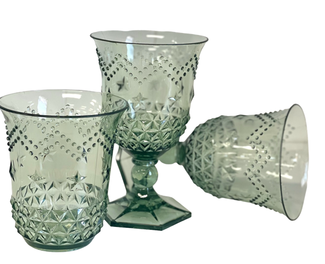 20Gr Acrylic Tumbler Star Green