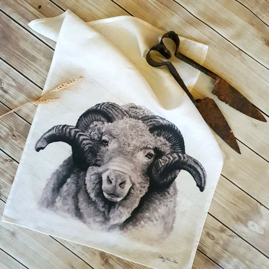 Ram Tea Towel - Wholesale