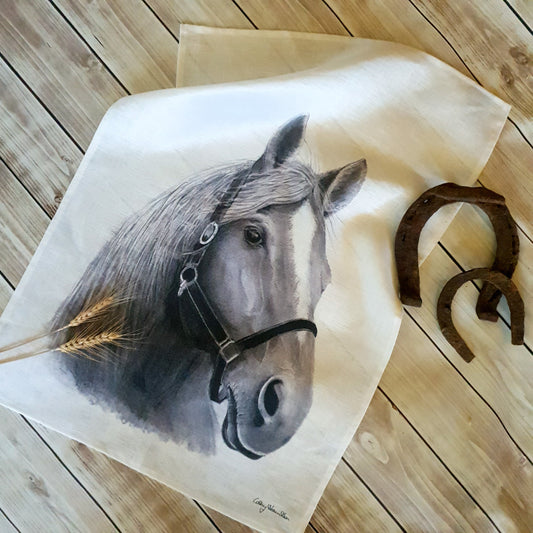 Horse Tea Towel - Wholesale