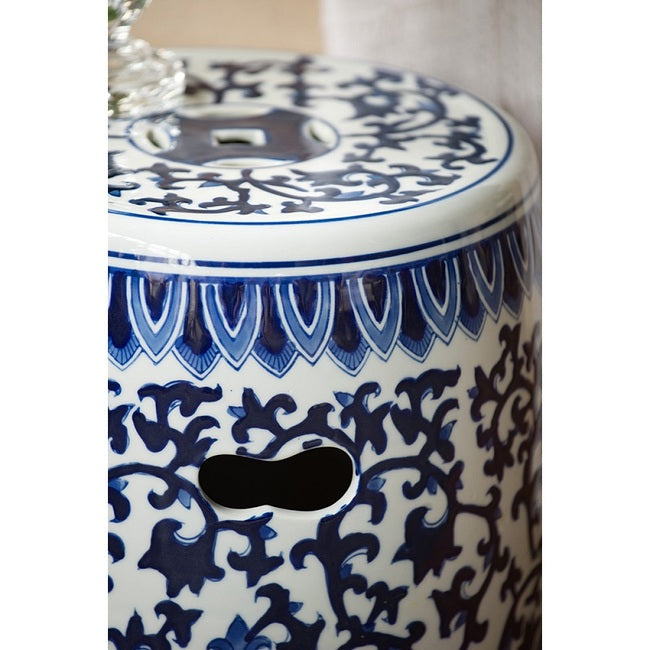 Ming Decorator Ceramic Stool