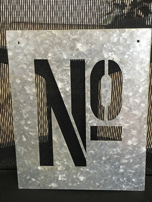 数字の壁アート