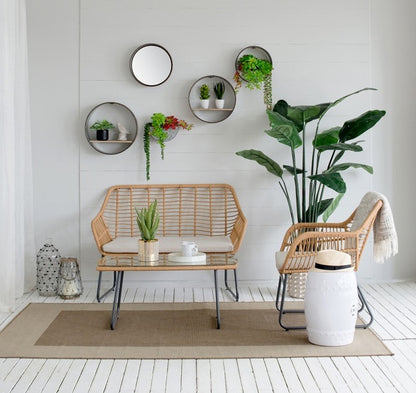 White Ceramic Stool