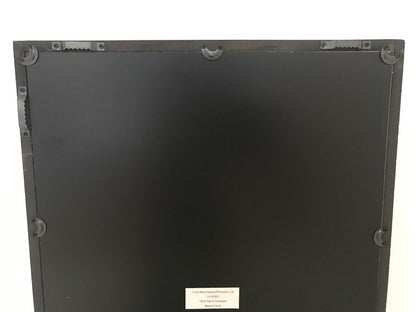 Set Of 2 Black Carved Wall Mirrors . They Can Be Displayed Side By Side Or Separately.