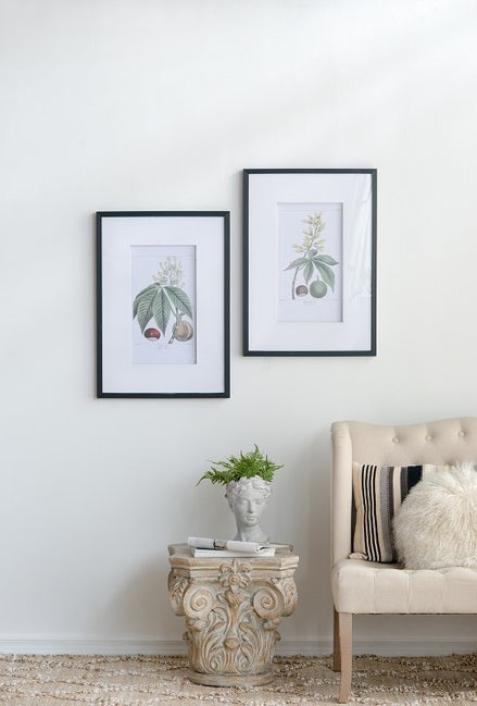 Leaves Flowers & Fruit Set Of 2 Wall Art