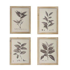 Botanical Wall Décor set of 4