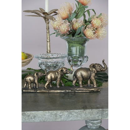 Elephant Family of 3 Statue