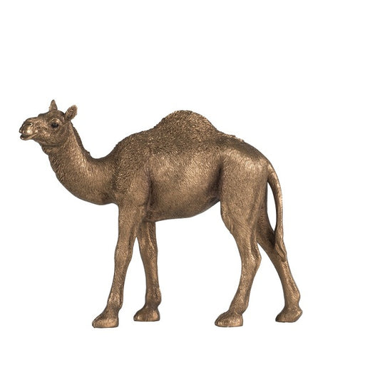 Camel Statue 18 Cmh. Add This Unique Accent To A Sophisticated Home Library, Traditional Office