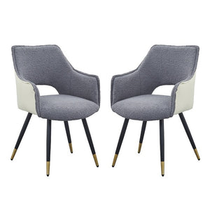 Venera Set of 2 Armed Dining Chairs