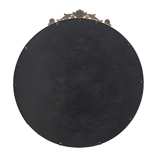 Baroque Gold Round Mirror Large 91. Will Compliment Any Lifestyle For Years To Come