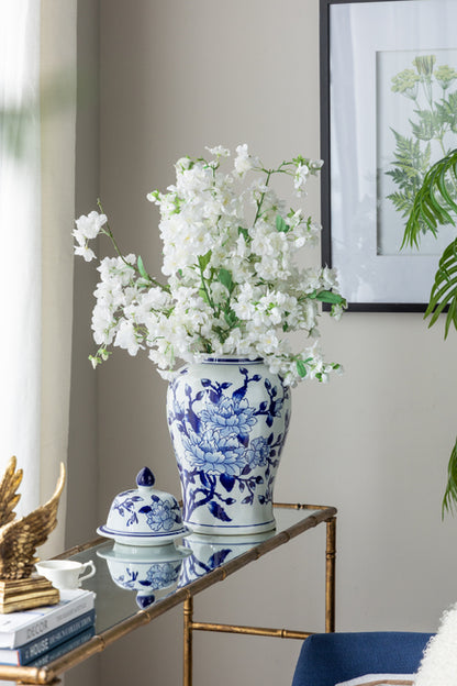 Magnolia Ginger Jar Tall 45.7Cmh Inspiration From Ming Dynasty